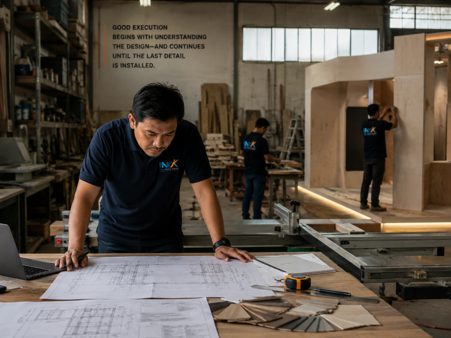 Visual representatif kegiatan produksi