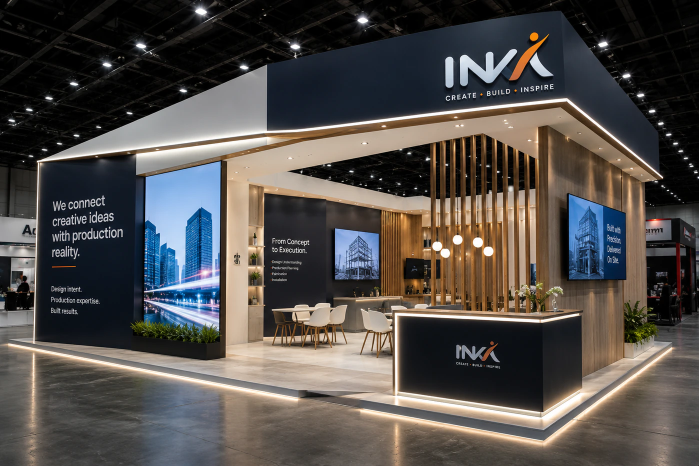 Visual representatif booth pameran